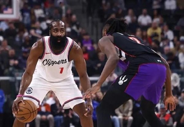 BWIN游戏 哈登24+12助快船险胜猛龙豪取4连胜 公牛逆转击败老鹰