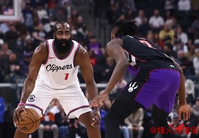 哈登24+12助快船险胜猛龙豪取4连胜 公牛逆转击败老鹰