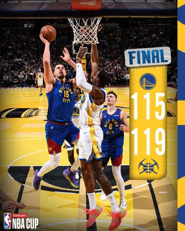 BWIN博彩 库里24+7+11约基奇38+10 勇士遭掘金逆转5连败