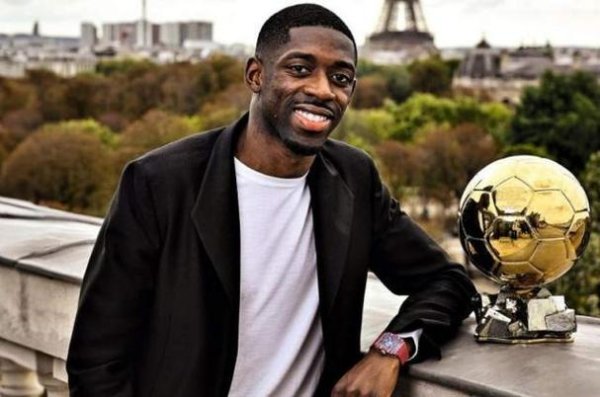 必赢体育 登贝莱成首位“90后”世界足球先生